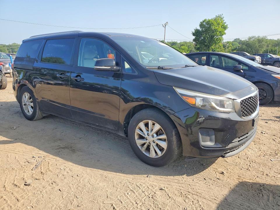 2016 Kia SEDONA VIN KNDMB5C13G6197900 COPART salvage auction — MINOR DENT/SCRATCHES, Md - Certificate Of Title, sold $1,100 on 2026-07-14 (photo 4)