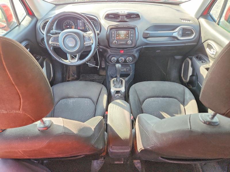 2015 Jeep Renegade VIN ZACCJABT0FPB81059 COPART salvage auction — FRONT END, Il - Salvage Certificate, sold $625 on 2026-08-19 (photo 8)