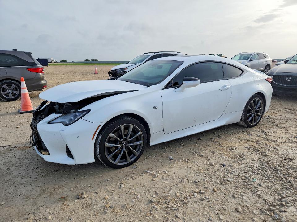 2020 Lexus Rc VIN JTHGZ5DC6L5010480 — COPART salvage auction photo