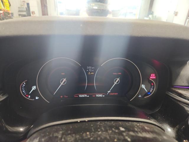2019 BMW 5er VIN WBAJA5C57KBX86258 COPART salvage auction — FRONT END, Salvage Title, sold $15 on 2026-08-21 (photo 9)