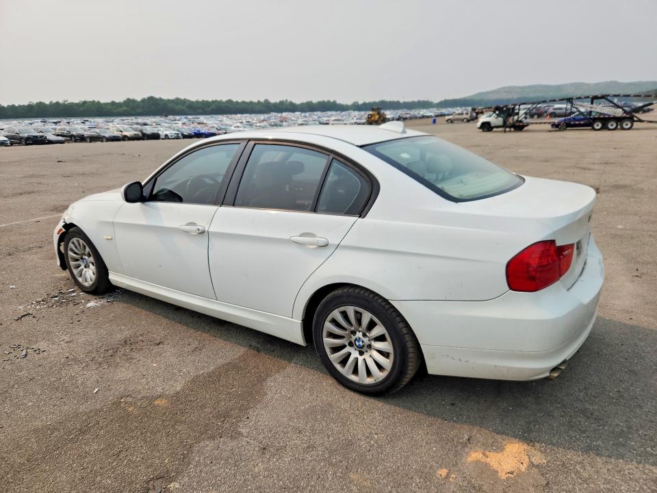 2009 BMW 3 series VIN WBAPH775X9NL82875 COPART salvage auction — FRONT END, NY - MV-907A SALVAGE CERTIFICATE, sold $80 on 2026-07-27 (photo 2)