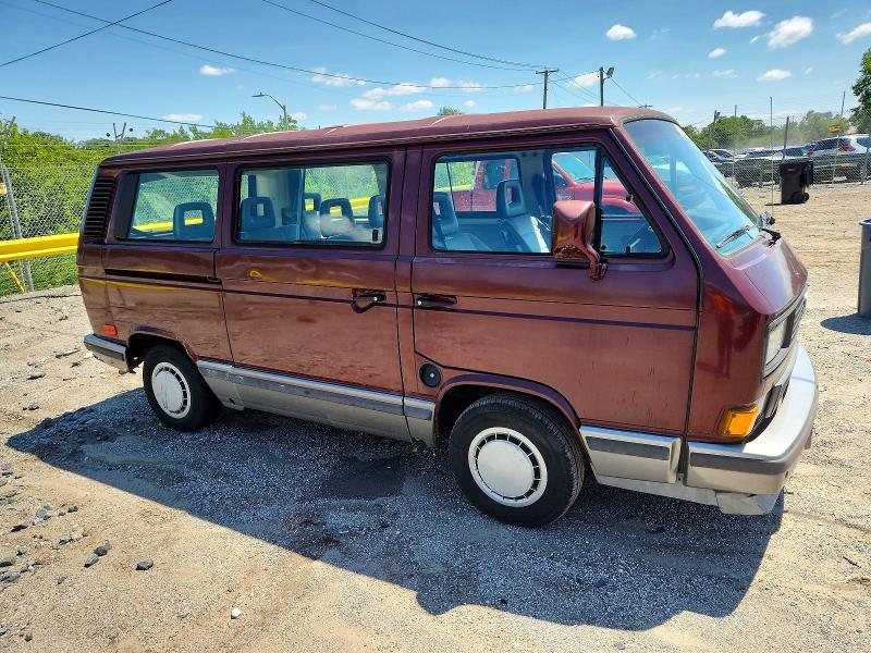1991 Volkswagen Vanagon VIN WV2YB0256MG012786 COPART salvage auction — MINOR DENT/SCRATCHES, MD - CERTIFICATE OF TITLE (P), sold $6,800 on 2026-08-05 (photo 1)