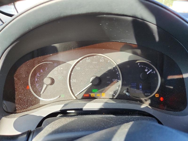 2014 Lexus Ct VIN JTHKD5BH6E2208777 COPART salvage auction — FRONT END, Ca - Salvage Certificate, sold $2,100 on 2026-07-30 (photo 9)