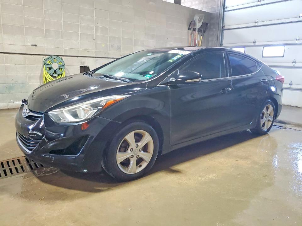 2016 Hyundai Elantra VIN KMHDH4AE3GU588664 COPART salvage auction — FRONT END, MN - NON PUBLIC CLEAN TITLE, sold $1,600 on 2026-07-25 (photo 1)