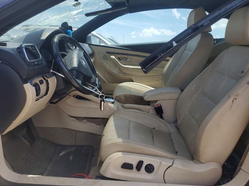 2009 Volkswagen Eos VIN WVWBA71FX9V021536 COPART salvage auction — FRONT END, Tx - Salvage Vehicle Title, sold $100 on 2026-08-06 (photo 7)