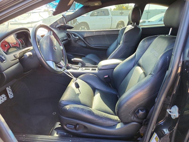 2005 Pontiac Gto VIN 6G2VX12U95L394487 COPART salvage auction — FRONT END, Al - Cert Of Title-Salvage Title, sold $4,100 on 2026-07-23 (photo 7)