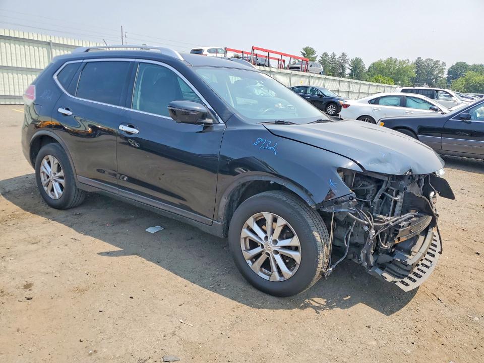 2016 Nissan Rogue VIN KNMAT2MV5GP722546 COPART salvage auction — FRONT END, PA - CERTIFICATE OF SALVAGE, sold $225 on 2026-07-24 (photo 4)