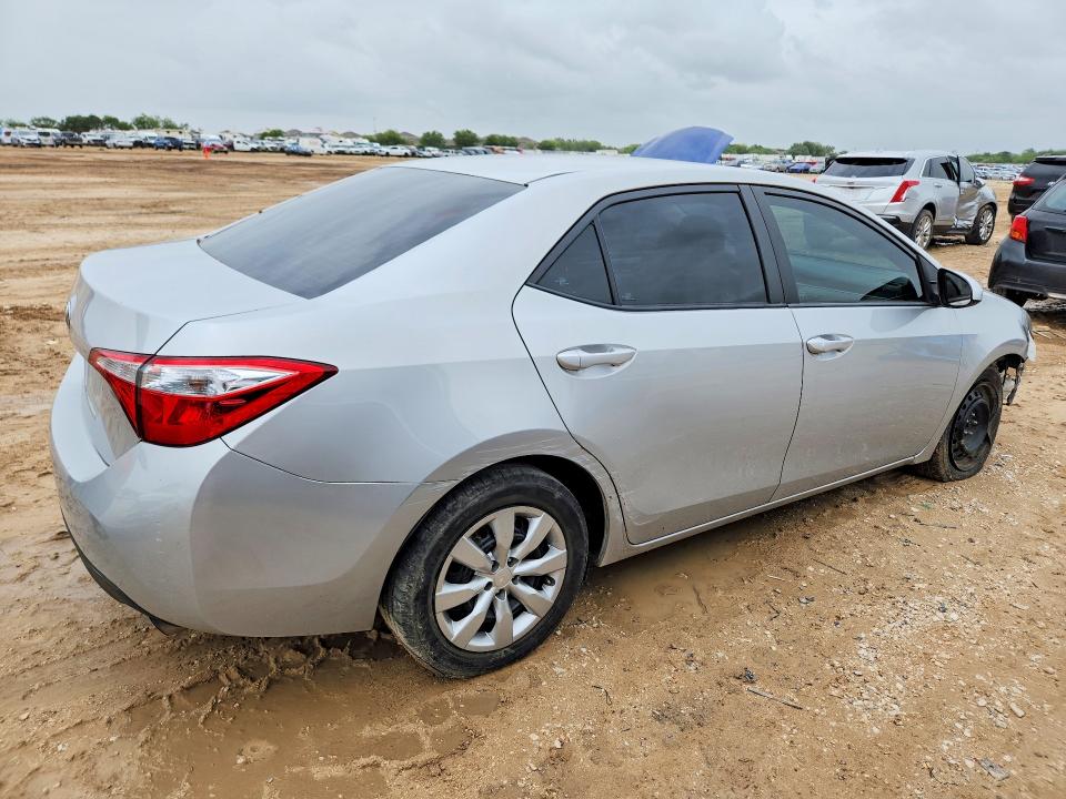 2015 Toyota Corolla VIN 5YFBURHEXFP297505 COPART salvage auction — FRONT END, Tx - Certificate Of Title, sold $2,150 on 2026-07-21 (photo 3)
