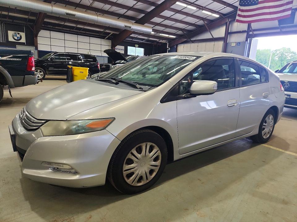 2010 Honda Insight VIN JHMZE2H58AS009795 COPART salvage auction — FRONT END, MA - CERT OF TITLE-SALVAGE, sold $450 on 2026-07-16 (photo 1)