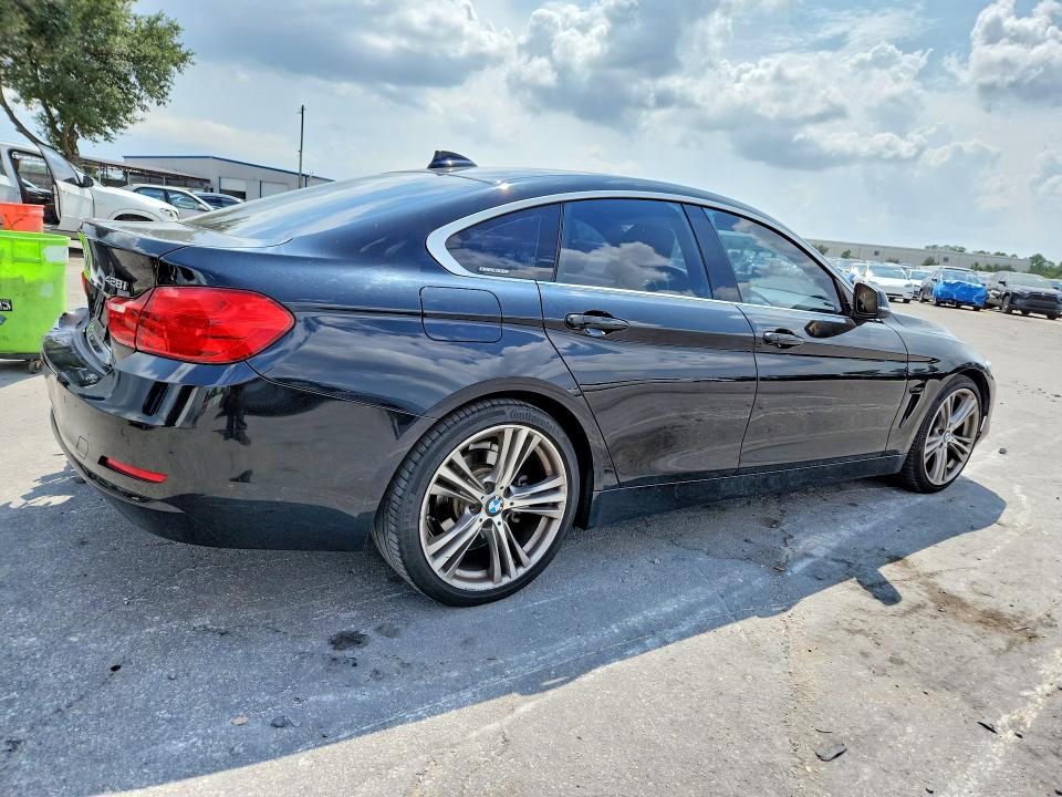 2016 BMW 4er VIN WBA4A9C58GG505261 COPART salvage auction — REAR END, Salvage Title, sold $1,850 on 2026-08-11 (photo 3)