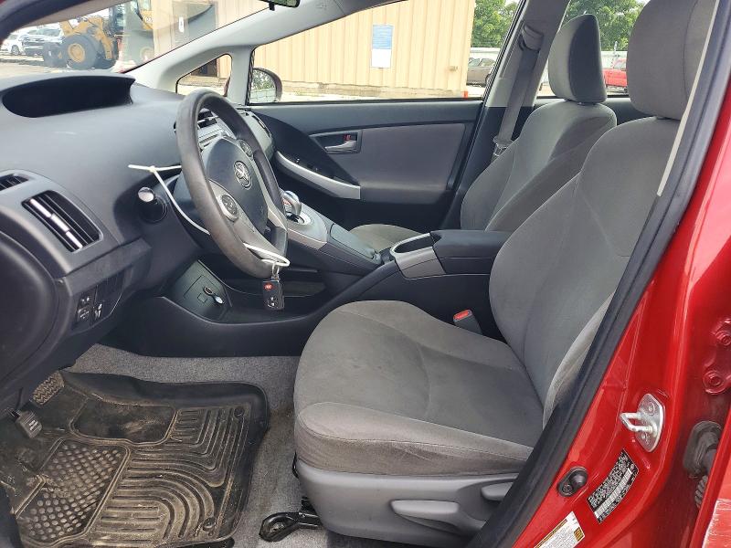 2014 Toyota Prius VIN JTDKN3DU8E0361282 COPART salvage auction — SIDE, Salvage Title, sold $100 on 2026-07-22 (photo 7)