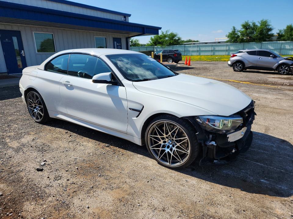 2018 BMW M4 VIN WBS4Z9C50JED31227 COPART salvage auction — REAR END, WI - CERTIFICATE OF TITLE, sold $21,600 on 2026-07-14 (photo 4)