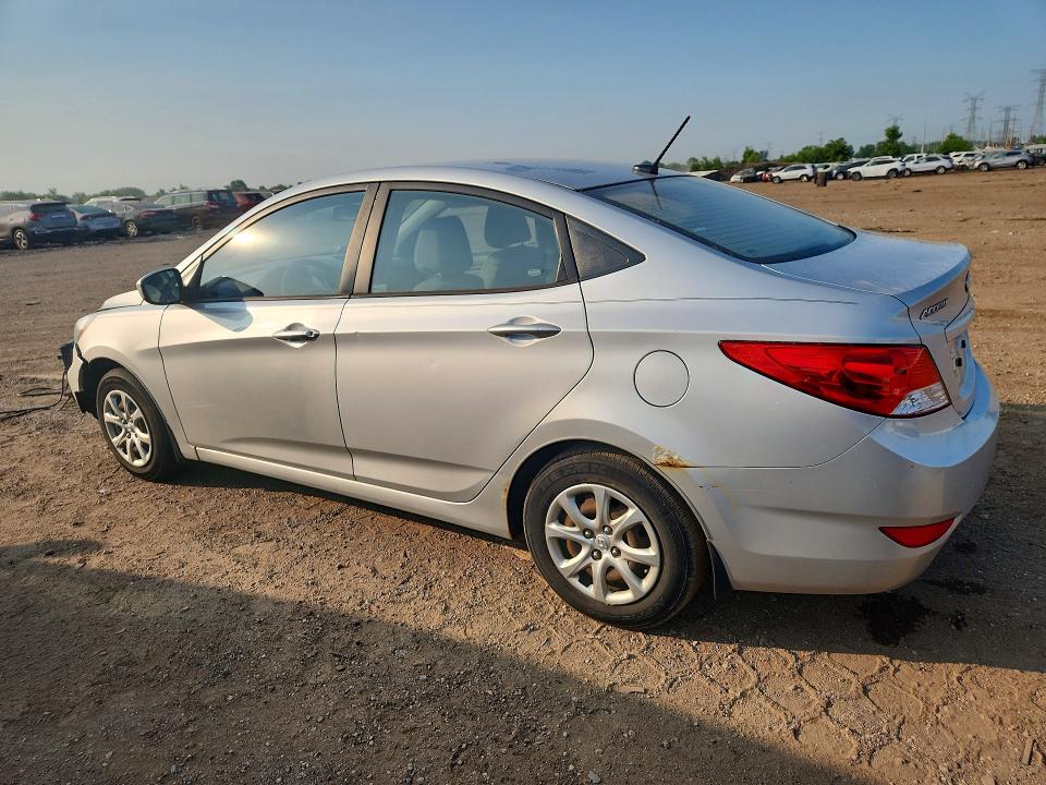 2013 Hyundai Accent VIN KMHCT4AE1DU303448 COPART salvage auction — MECHANICAL, Il - Certificate Of Title (P), sold $500 on 2026-07-28 (photo 2)