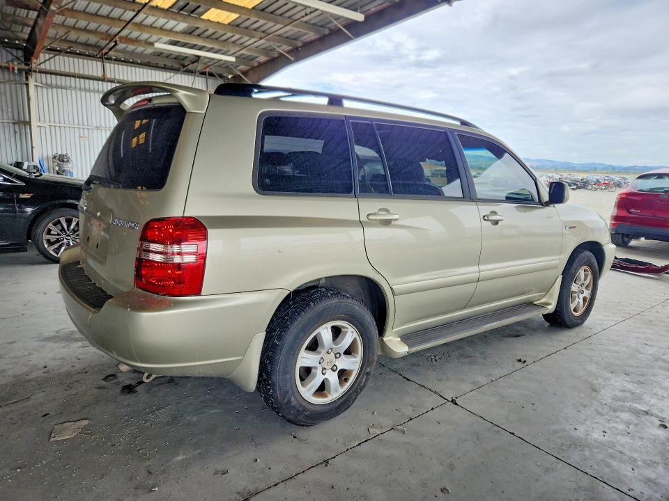 2003 Toyota Highlander VIN JTEHF21A130142152 COPART salvage auction — SIDE, Ca - Dis/Dlr/Exp Clean W/Salv Hist, sold $525 on 2026-07-30 (photo 3)
