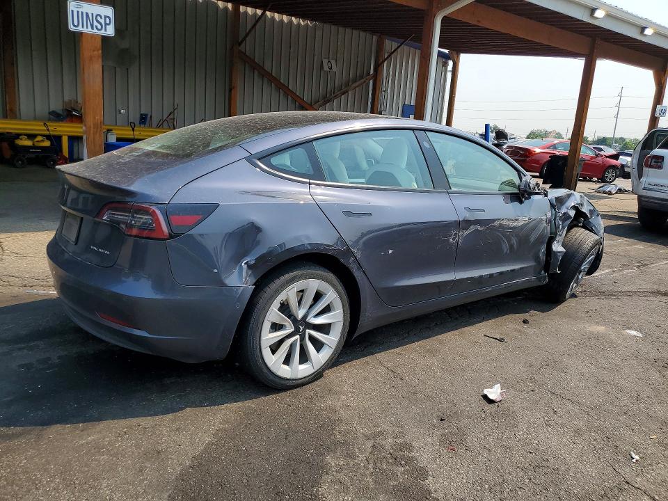 2022 Tesla VIN 5YJ3E1EB8NF195644 COPART salvage auction — FRONT END, CO - PUBLIC - SALVAGE TITLE (P), sold $5,500 on 2026-07-16 (photo 3)