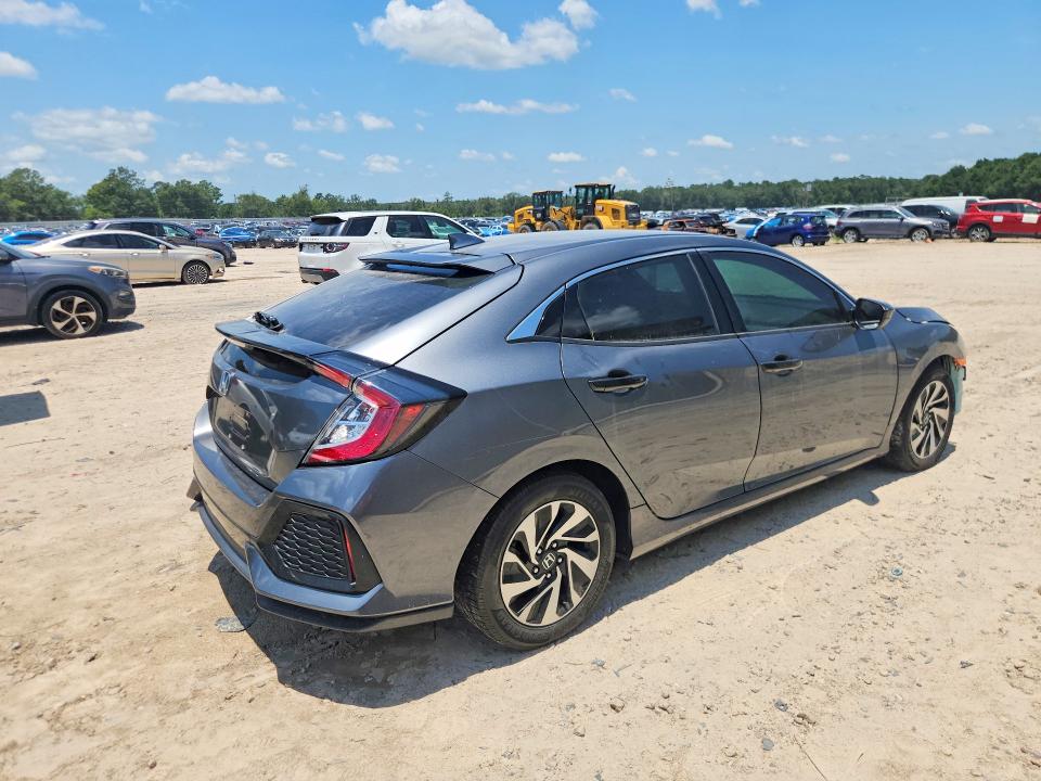 2018 Honda Civic VIN SHHFK7H26JU433035 COPART salvage auction — FRONT END, Ga - Certificate Of Title, sold $5,700 on 2026-07-06 (photo 3)