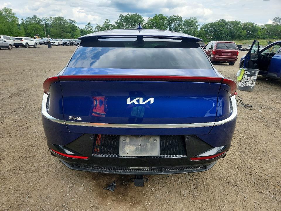 2022 Kia Ev6 VIN KNDC34LA4N5064939 COPART salvage auction — FRONT END, Ny - Mv-907A Salvage Certificate, sold $550 on 2026-07-14 (photo 6)