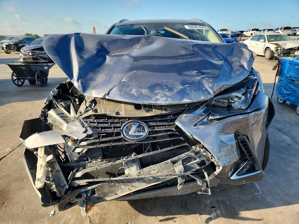2020 Lexus Nx VIN JTJDARBZ8L5010990 COPART salvage auction — FRONT END, Tx - Salvage Vehicle Title, sold $3,050 on 2026-07-13 (photo 5)