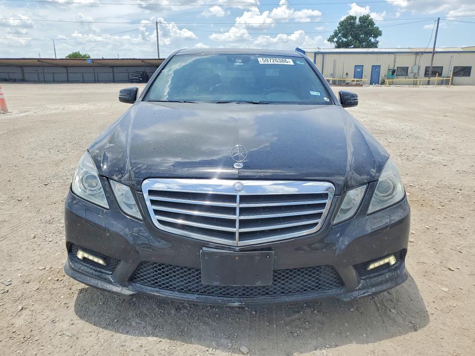 2011 Mercedes-benz E-class VIN WDDHF5GB6BA293198 COPART salvage auction — FRONT END, TX - SALVAGE VEHICLE TITLE (P), sold $875 on 2026-07-15 (photo 5)