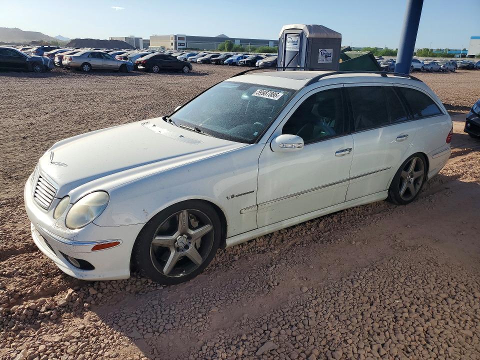 2005 Mercedes-benz E-klasse amg VIN WDBUH76J75A758808 COPART salvage auction — FRONT END, Az - Cert Of Title - Salvage, sold $15,200 on 2026-08-04 (photo 1)