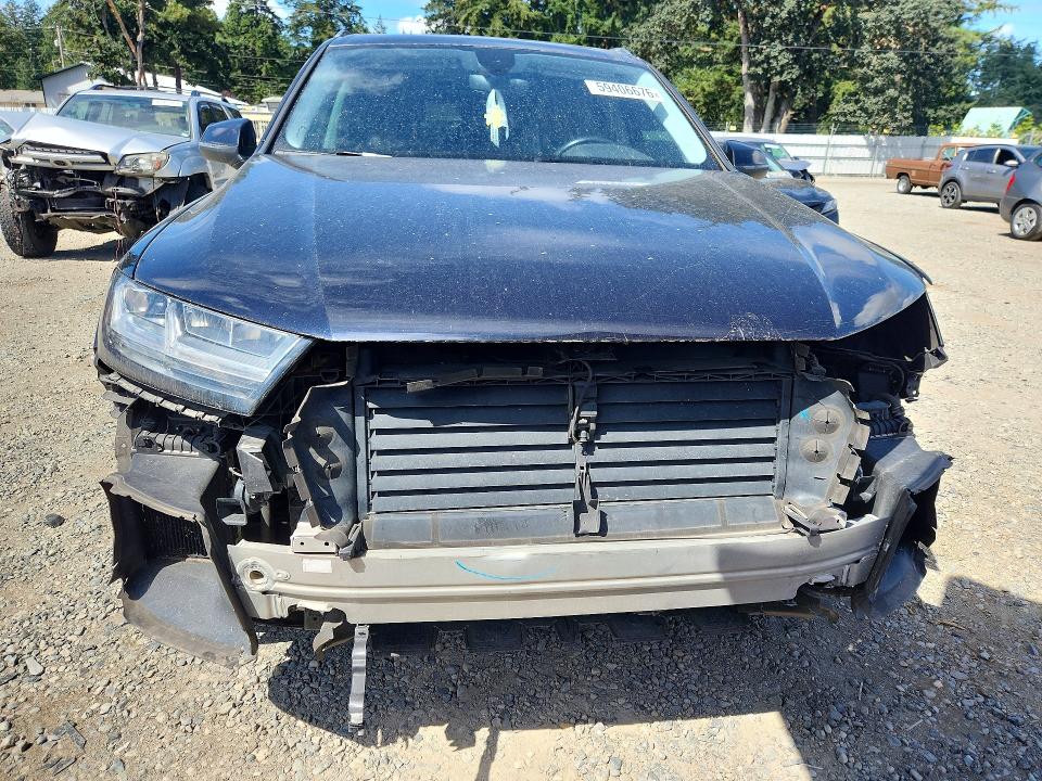 2017 Audi Q7 VIN WA1LAAF76HD039212 COPART salvage auction — FRONT END, Wa - Bill Of Sale, sold $5,700 on 2026-07-31 (photo 5)