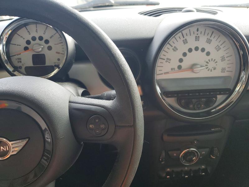 2012 Mini Cooper VIN WMWSU3C53CT366945 COPART salvage auction — VANDALISM, CA - SALVAGE CERTIFICATE, sold $550 on 2026-08-13 (photo 9)