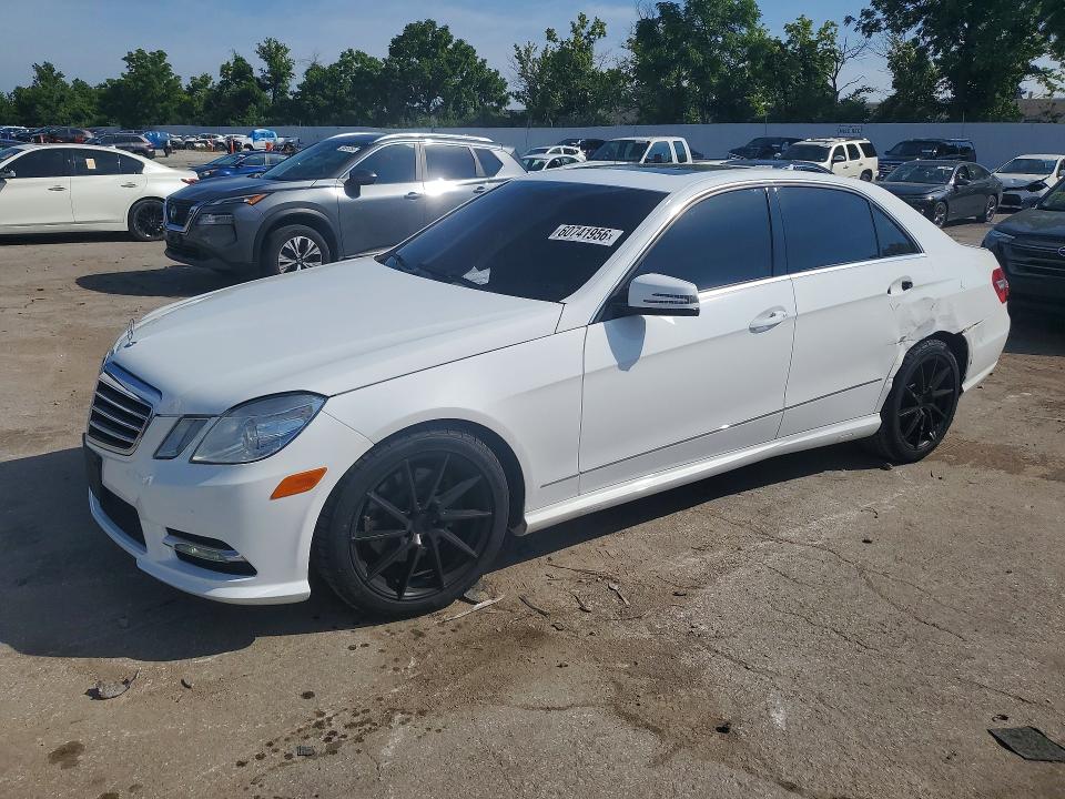 2013 Mercedes-benz E-klasse VIN WDDHF8JB7DA736052 COPART salvage auction — SIDE, Mo - Salvage Certificate Of Title, sold $175 on 2026-07-28 (photo 1)