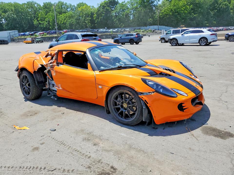 2007 Lotus Elise VIN SCCPC11177HL30053 COPART salvage auction — SIDE, NY - MV-907A SALVAGE CERTIFICATE, sold $6,200 on 2026-07-21 (photo 4)