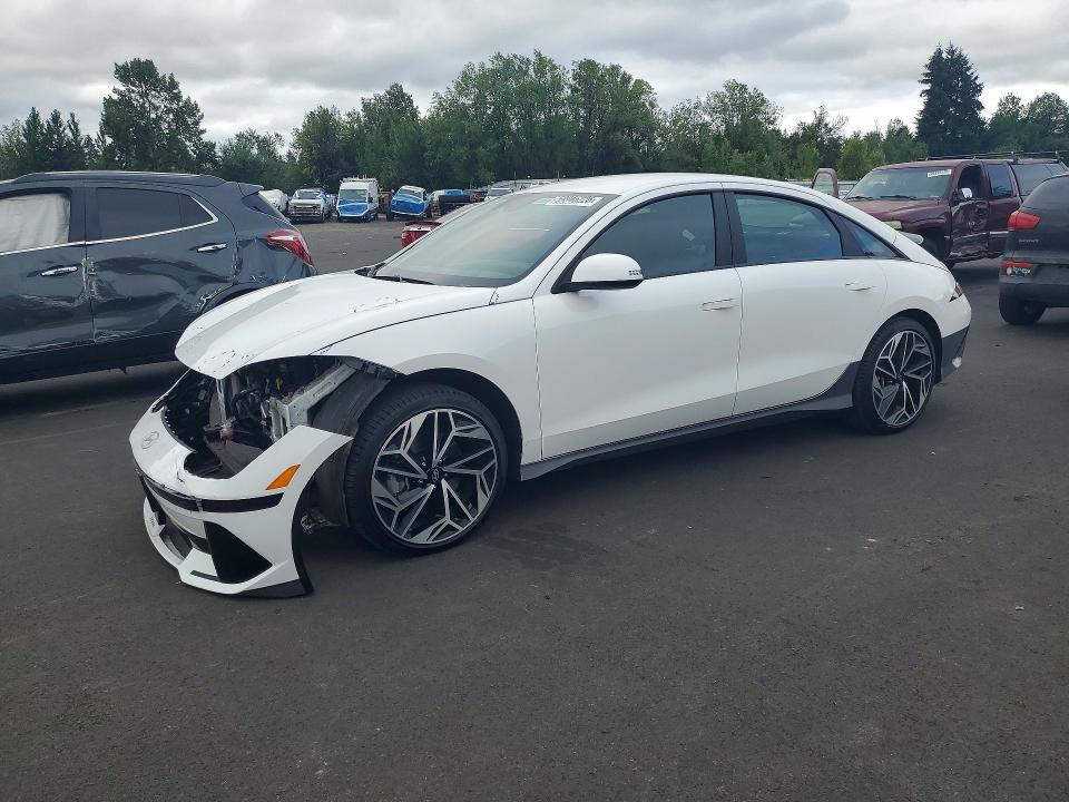 2024 Hyundai Ioniq 6 VIN KMHM34AC4RA080446 — COPART salvage auction photo