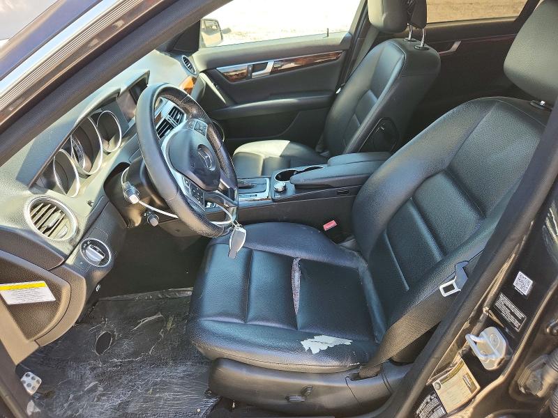 2013 Mercedes-benz C-klasse VIN WDDGF4HB0DA768464 COPART salvage auction — MINOR DENT/SCRATCHES, Ca - Dis/Dlr/Exp App For Dup Clean, sold $2,000 on 2026-08-12 (photo 7)