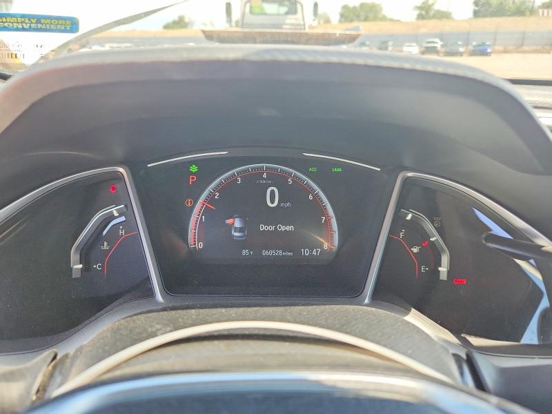 2020 Honda Civic VIN 2HGFC2F88LH520667 COPART salvage auction — HAIL, Nc - Salvage Certificate Of Title, sold $8,500 on 2026-08-19 (photo 9)