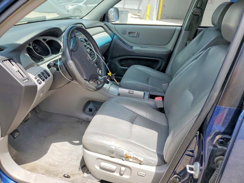 2007 Toyota Highlander VIN JTEEP21A670210953 COPART salvage auction — FRONT END, Ia - Cert Of Title-Salvage Title, sold $550 on 2026-07-22 (photo 7)