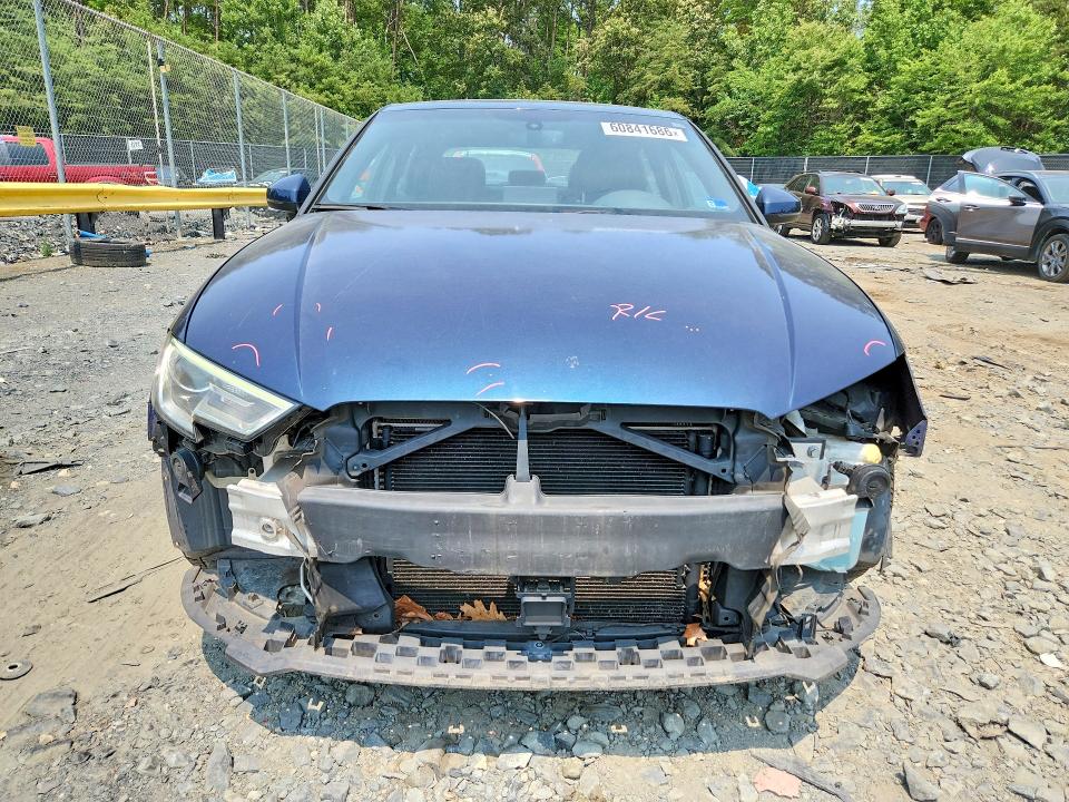 2017 Audi A3 VIN WAUGUGFFXH1040841 COPART salvage auction — FRONT END, Md - Cert Of Salvage > 75% Damage, sold $4,400 on 2026-07-17 (photo 5)
