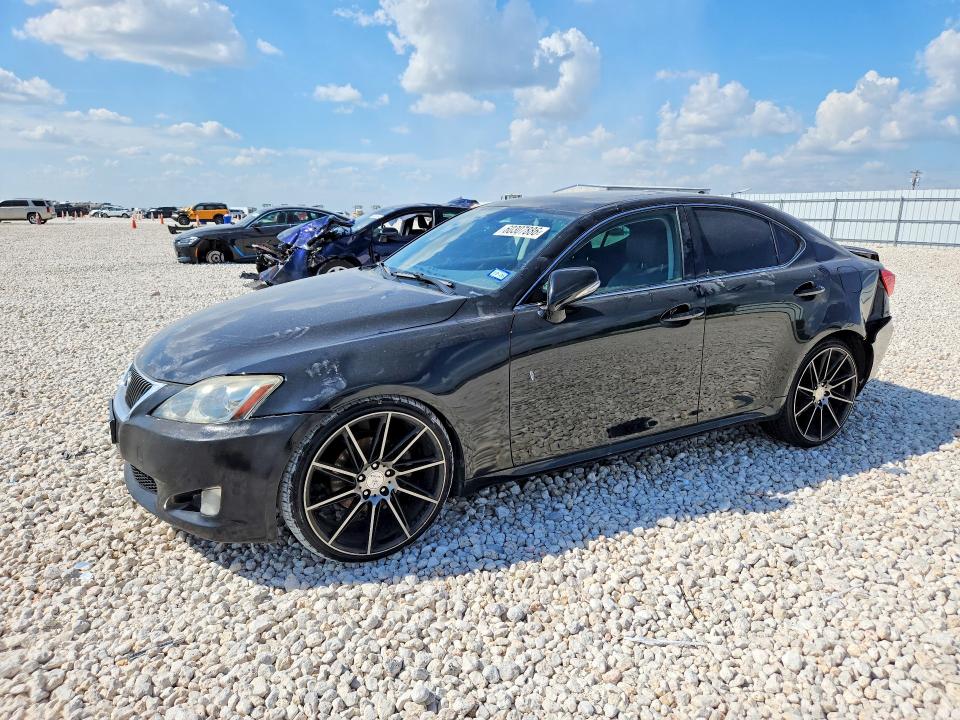2010 Lexus Is VIN JTHBF5C29A5123509 COPART salvage auction — REAR END, Tx - Salvage Vehicle Title, sold $625 on 2026-07-16 (photo 1)