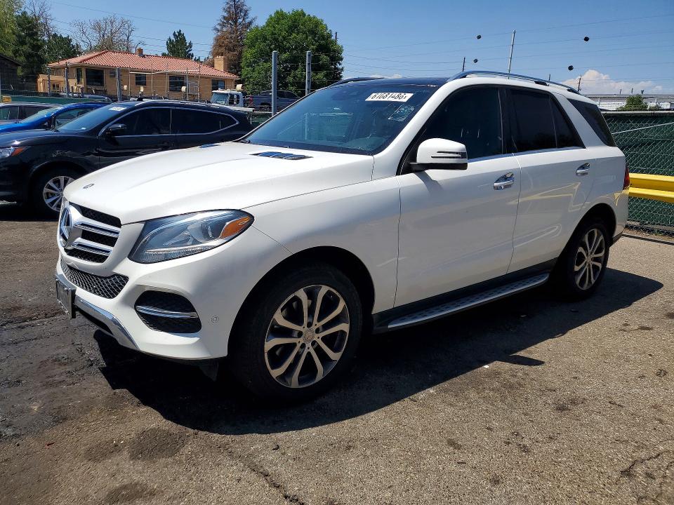 2016 Mercedes-benz Gle VIN 4JGDA5HB9GA757044 COPART salvage auction — MINOR DENT/SCRATCHES, Co - Dis/Dlr/Exp Only Clean Title (P), sold $675 on 2026-07-18 (photo 1)