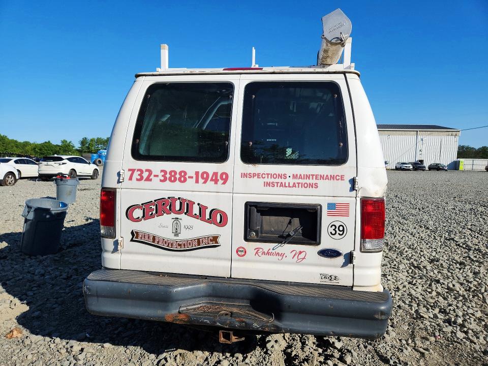 2014 Ford Econoline VIN 1FTSS3EL8EDB01908 COPART salvage auction — MECHANICAL, Nj - Certificate Of Title, sold $200 on 2026-08-03 (photo 6)