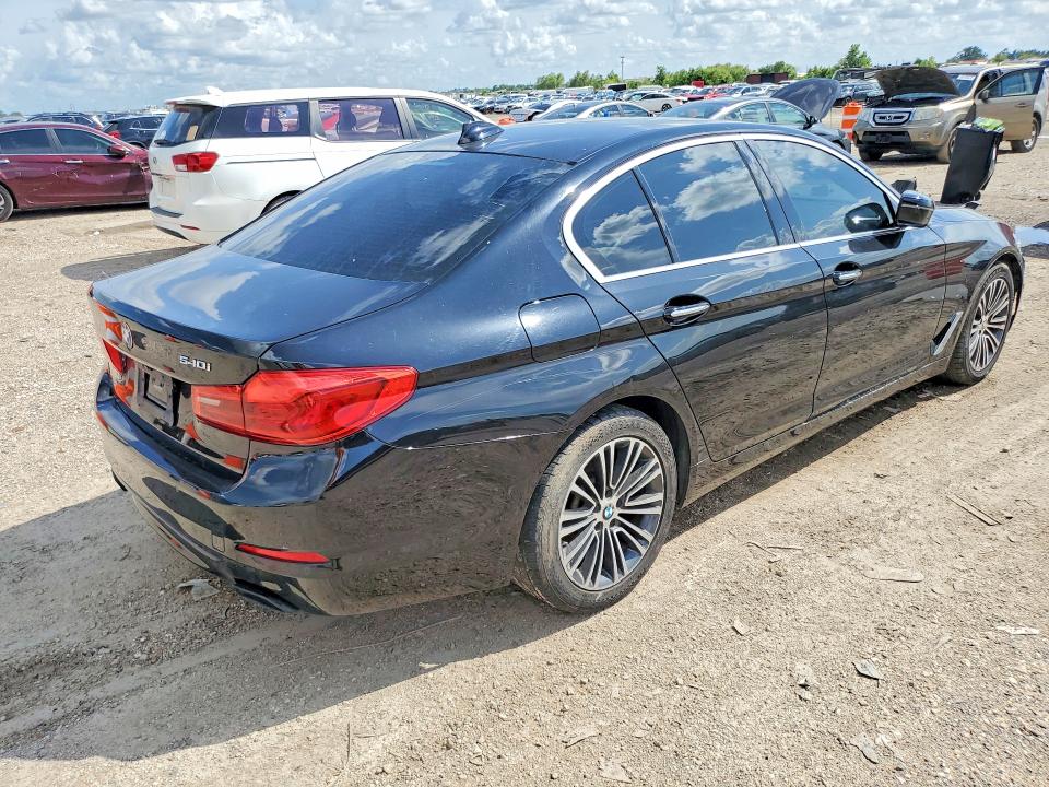 2017 BMW 5er VIN WBAJE5C3XHG913972 COPART salvage auction — FRONT END, Tx - Certificate Of Title (P), sold $700 on 2026-07-23 (photo 3)