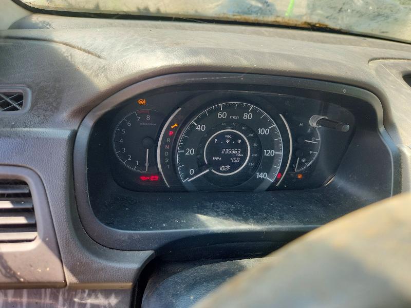 2012 Honda Cr-v VIN 5J6RM3H7XCL013981 COPART salvage auction — FRONT END, Ms - Certificate Of Title, sold $1,400 on 2026-07-31 (photo 9)
