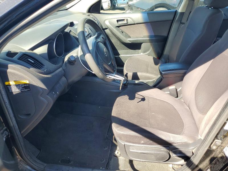 2012 Kia Forte VIN KNAFU4A2XC5615875 COPART salvage auction — REAR END, Ca - Salvage Certificate, sold $450 on 2026-07-29 (photo 7)