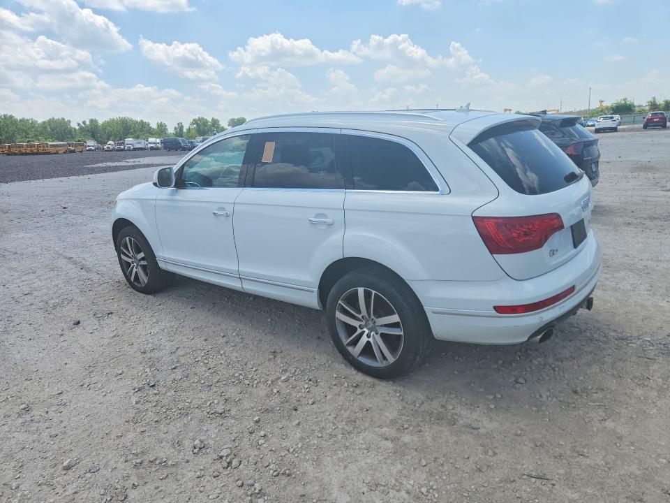 2013 Audi Q7 VIN WA1LMAFE2DD005526 COPART salvage auction — NORMAL WEAR, Mo - Certificate Of Title, sold $1,150 on 2026-07-23 (photo 2)