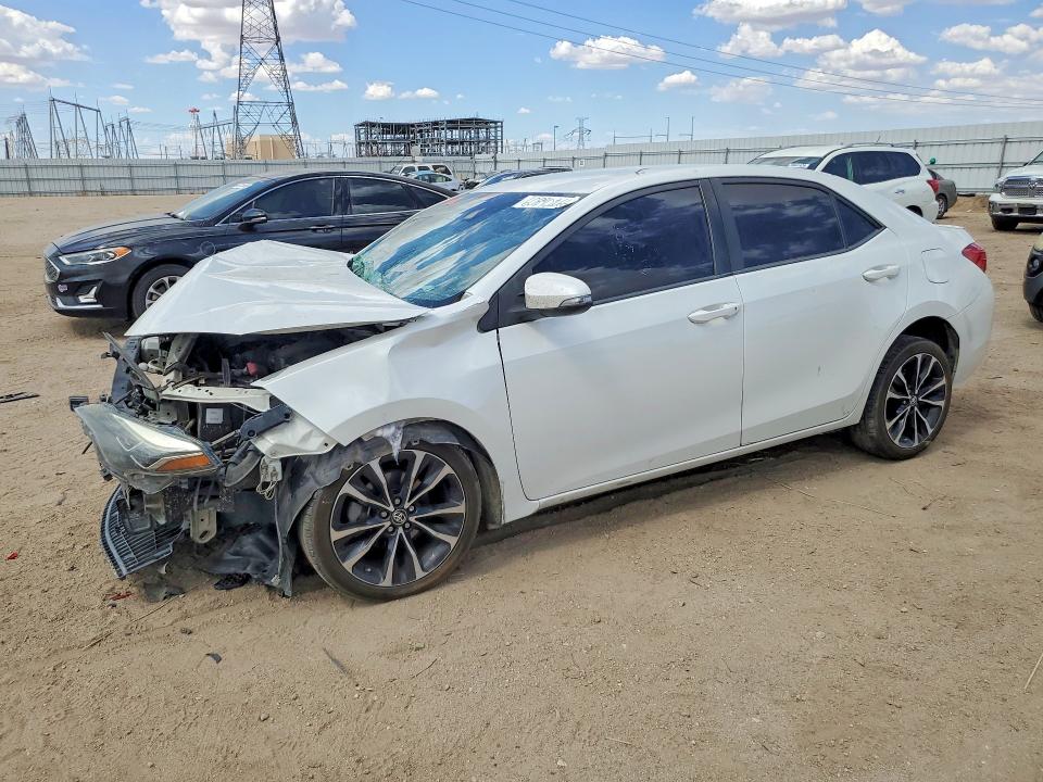 2018 Toyota Corolla VIN 5YFBURHE2JP803532 COPART salvage auction — FRONT END, CA - ACQ BOS - POST SALE - SALVAGE, sold $525 on 2026-07-20 (photo 1)