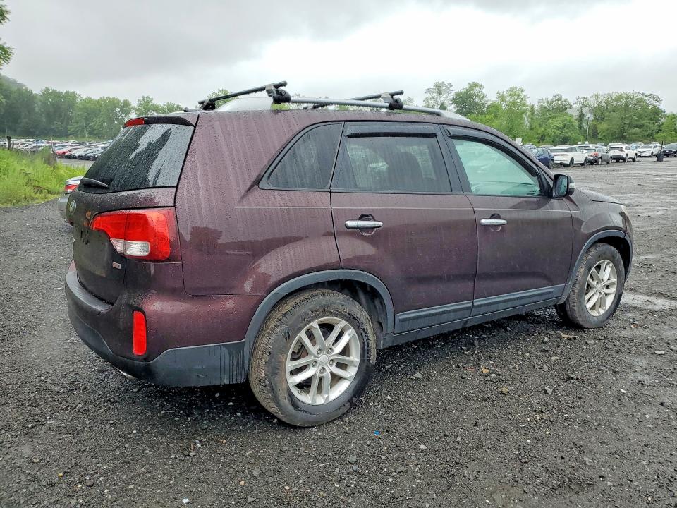 2014 Kia Sorento VIN 5XYKT4A65EG482881 COPART salvage auction — SIDE, Ny - Mv-907A Salvage Certificate, sold $1,350 on 2026-07-28 (photo 3)