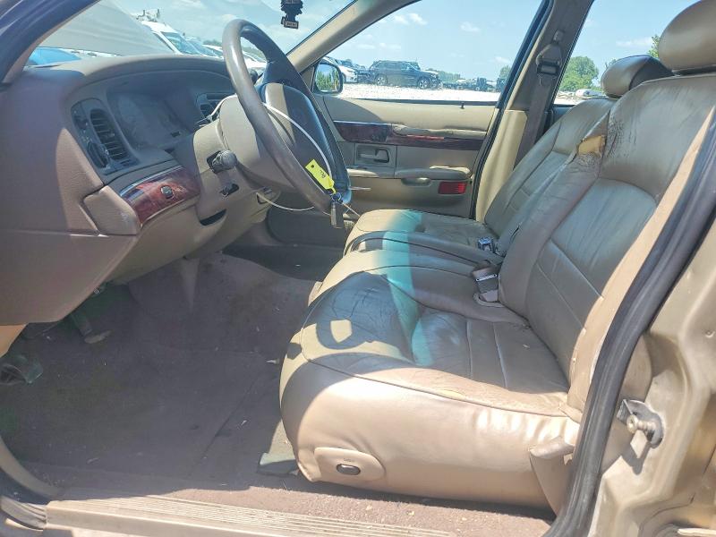 2000 Mercury Grand marquis VIN 2MEFM75W7YX692810 COPART salvage auction — FRONT END, Mo - Salvage Certificate Of Title, sold $425 on 2026-07-31 (photo 7)