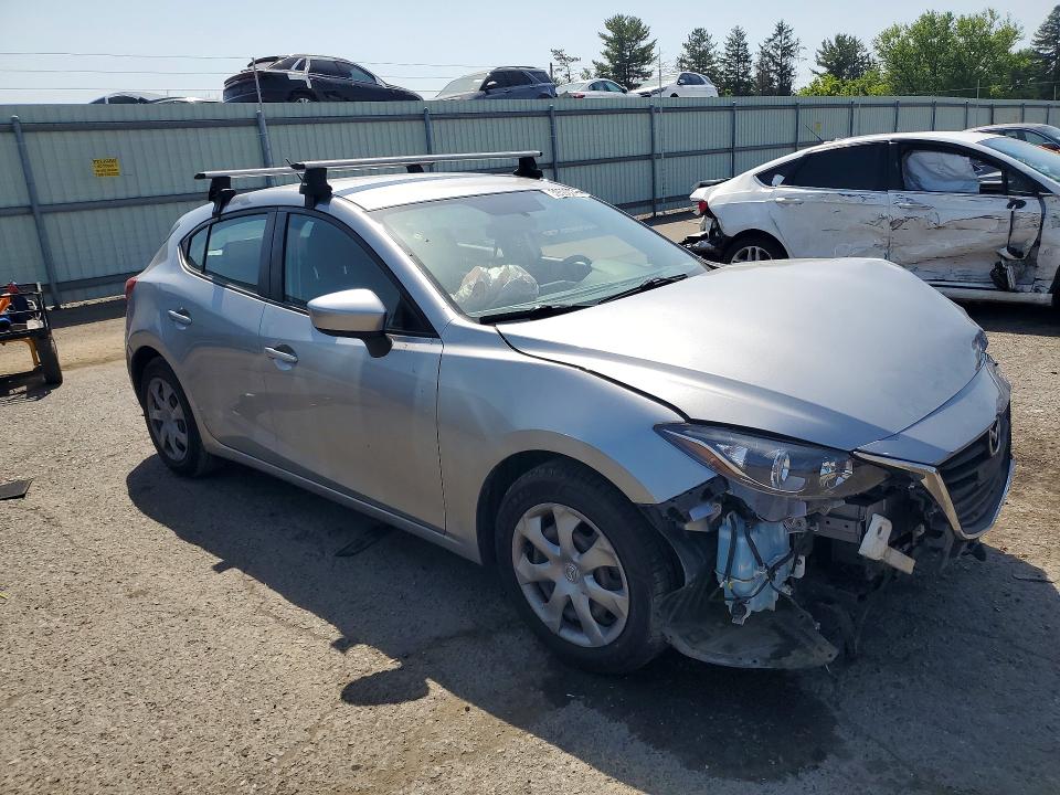 2014 Mazda 3 VIN JM1BM1K73E1200093 COPART salvage auction — FRONT END, Pa - Certificate Of Salvage, sold $175 on 2026-07-14 (photo 4)