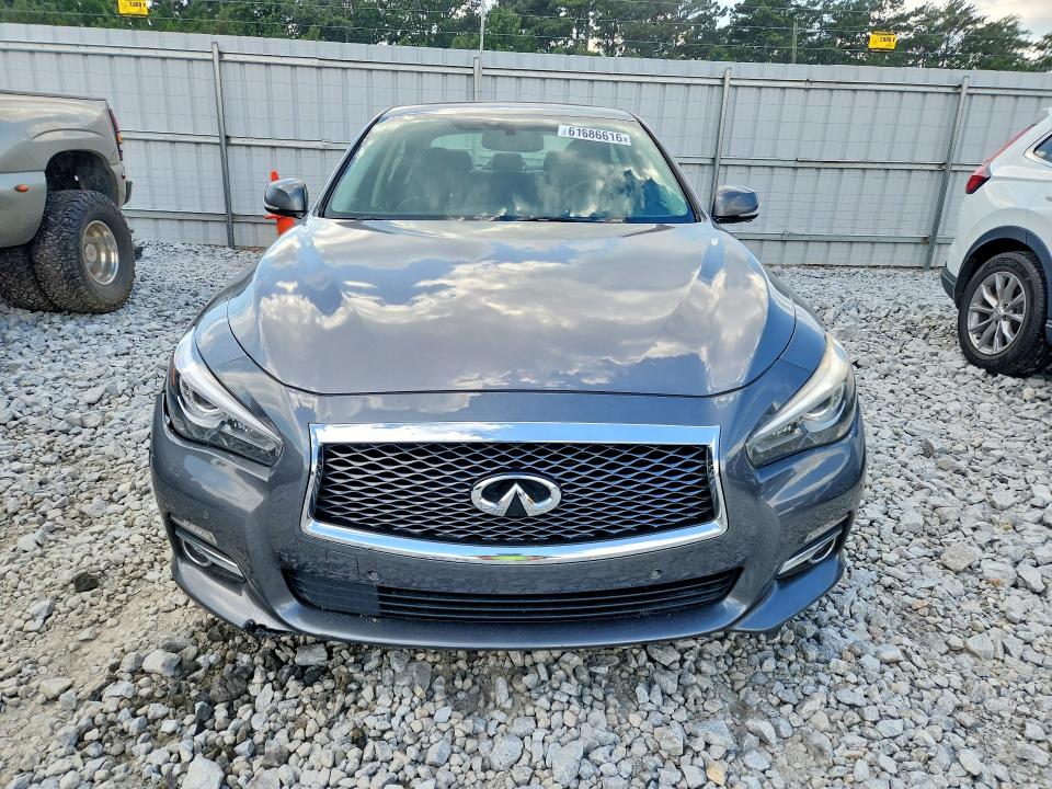 2017 Infiniti Q50 VIN JN1EV7AP6HM740171 COPART salvage auction — FRONT END, AZ - CERT OF TITLE - SALVAGE, sold $2,900 on 2026-07-23 (photo 5)