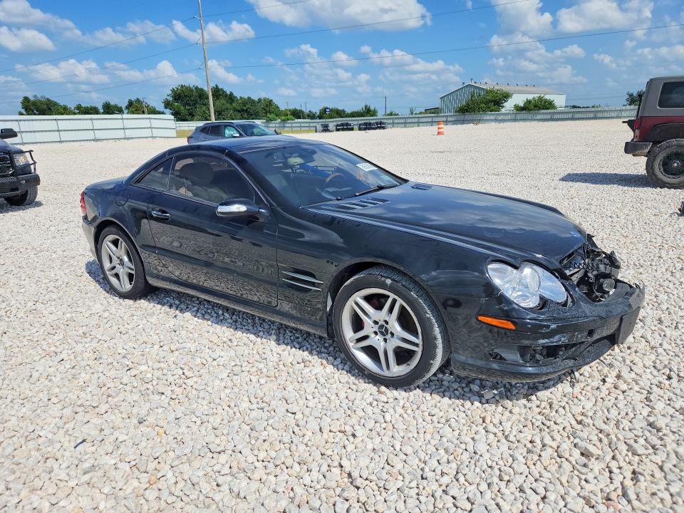2006 Mercedes-benz Sl-class VIN WDBSK75F36F112904 COPART salvage auction — FRONT END, TX - SALVAGE VEHICLE TITLE (P), sold $2,550 on 2026-07-16 (photo 4)