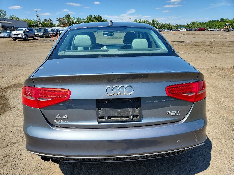 2014 Audi A4 VIN WAUFFAFL2EN008270 COPART salvage auction — FRONT END, Ct - Cert Of Title-Salvage, sold $1,500 on 2026-07-28 (photo 6)