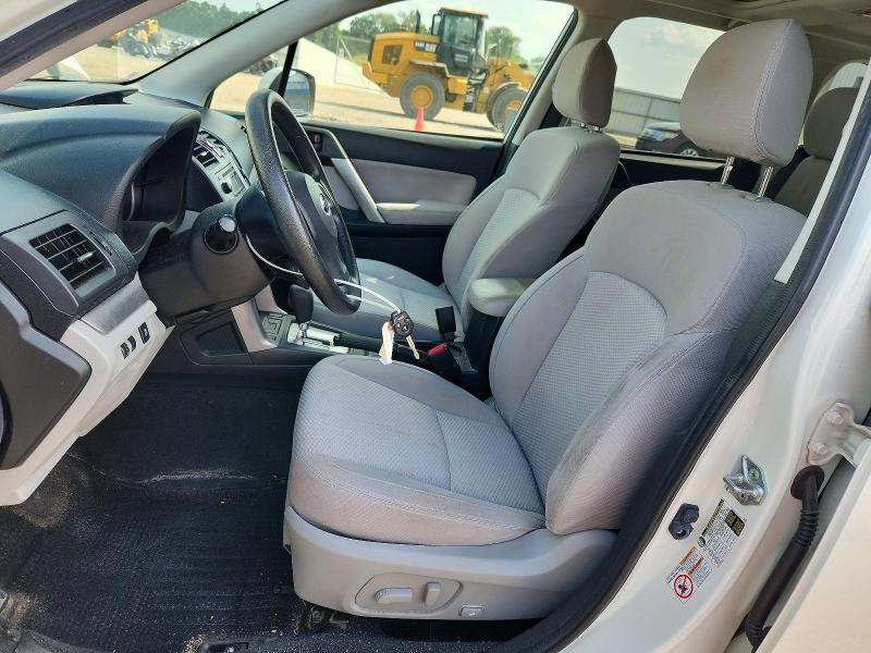 2015 Subaru Forester VIN JF2SJADC3FH552314 COPART salvage auction — REAR END, Wi - Junked Vehicle Bill Of Sale, sold $175 on 2026-07-28 (photo 7)