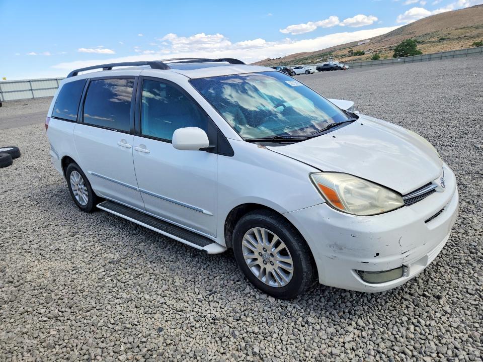 2004 Toyota Sienna VIN 5TDBA22C84S024784 COPART salvage auction — FRONT END, Ca - Certificate Of Title, sold $100 on 2026-07-09 (photo 4)