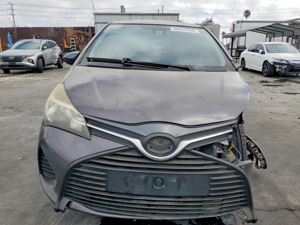 2017 Toyota Yaris VIN VNKKTUD32HA077803 COPART salvage auction — FRONT END, CA - SALVAGE CERTIFICATE, sold $1,650 on 2026-07-29 (photo 5)